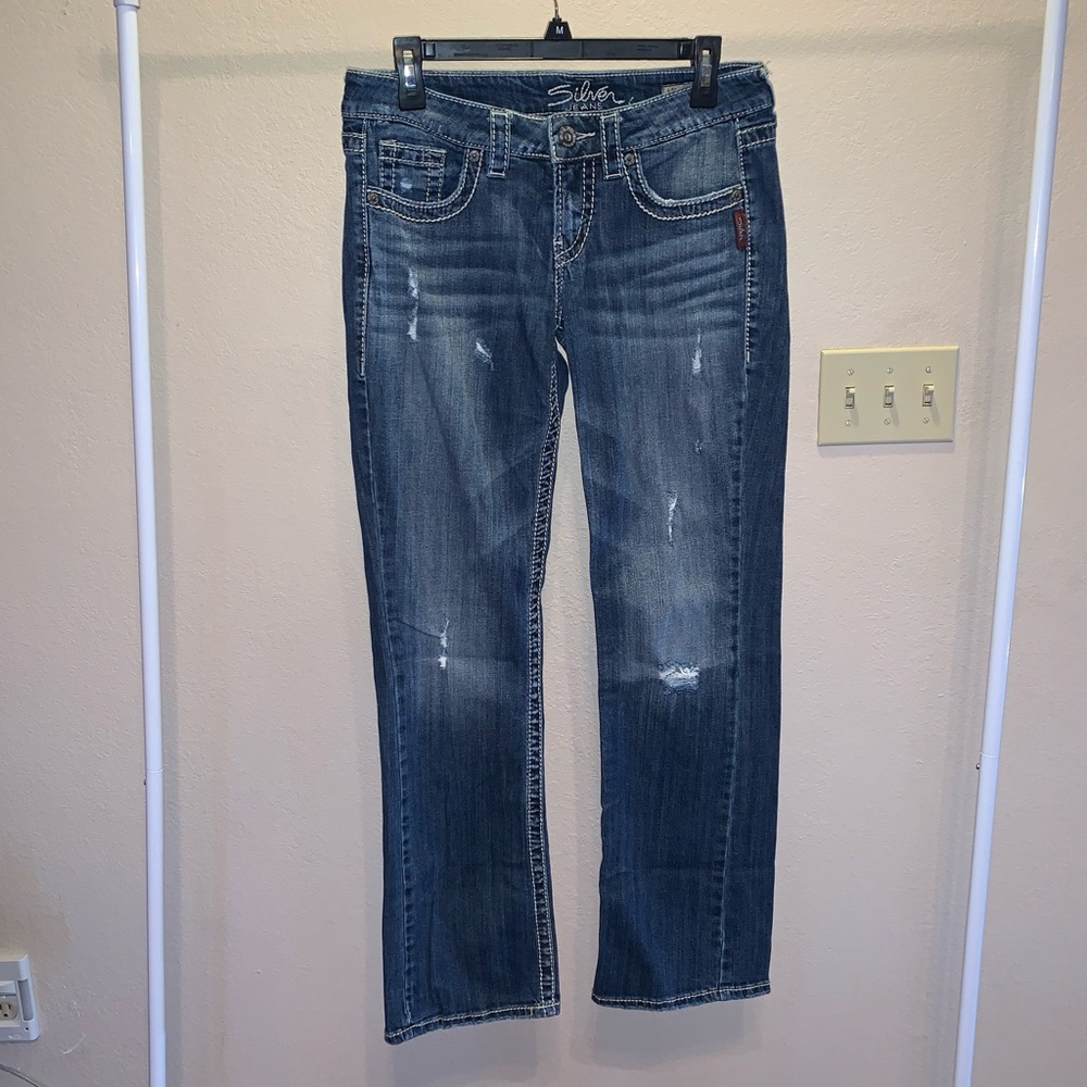 Silver Lola 17” Straight